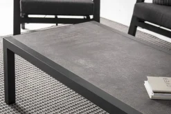 Bizzotto TAVOLINO IN ALLUMINIO ANTRACITE JX55 - KLEDI