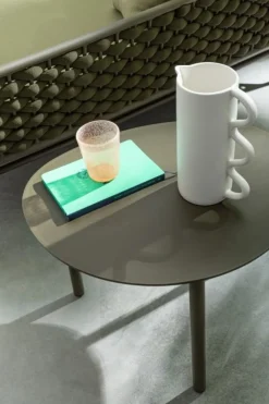 Outlet Bizzotto TAVOLINO IN ALLUMINIO OLIV QS24 - SPARKY