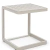 Discount Bizzotto TAVOLINO IN ALLUMINIO 40X40 - KONNOR RASTIN