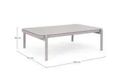 New Bizzotto TAVOLINO IN CORDA MOON WG24 - FLORENCIA