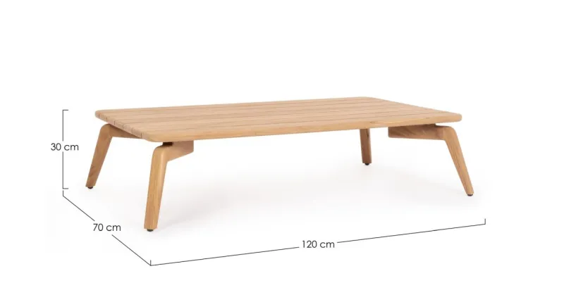 New Bizzotto TAVOLINO IN CORDA 120X70 - TAMIRES