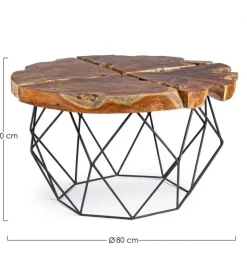 Sale Bizzotto TAVOLINO IN LEGNO - ADANYA