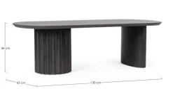 Sale Bizzotto TAVOLINO IN LEGNO - ORISSA