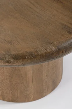 Best Bizzotto TAVOLINO IN LEGNO BROWN D75 - LOPEZ