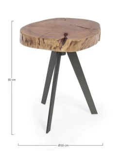 Best Bizzotto TAVOLINO IN LEGNO D35 - ARON