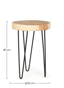Bizzotto TAVOLINO IN LEGNO D35 - TUALA