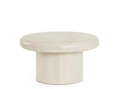 Discount Bizzotto TAVOLINO IN LEGNO NATURALE D60 - LOPEZ