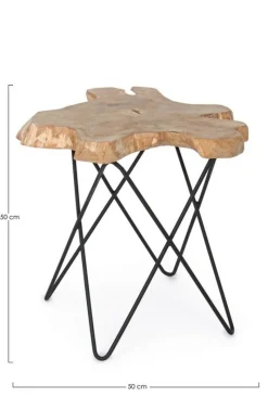 Sale Bizzotto TAVOLINO IN LEGNO NERO - SAVANNA