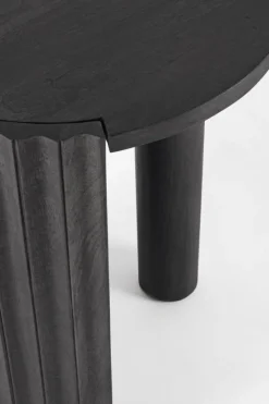 Discount Bizzotto TAVOLINO IN LEGNO NERO D50 - ORISSA