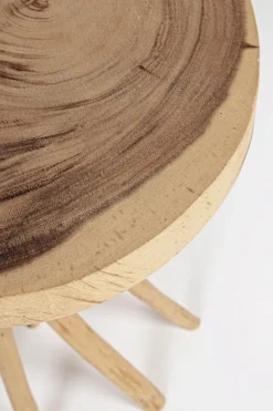 Clearance Bizzotto TAVOLINO IN LEGNO 56X56 - SOLIDAD