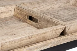 Hot Bizzotto TAVOLINO IN LEGNO 90X90 - TRAY