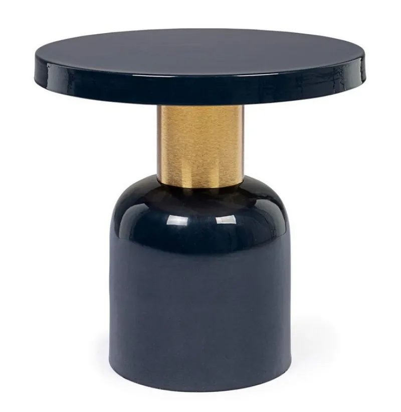 New Bizzotto TAVOLINO IN METALLO BLU D41 - NALIMA