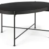 Sale Bizzotto TAVOLINO IN METALLO NERO - RASHIDA
