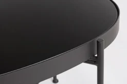 Sale Bizzotto TAVOLINO IN METALLO NERO - RASHIDA