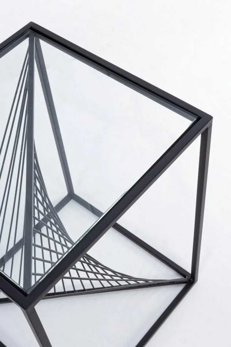 New Bizzotto TAVOLINO IN METALLO 40X40 - ESPIRAL