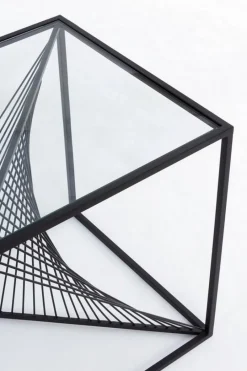 Clearance Bizzotto TAVOLINO IN METALLO 48X48 - ESPIRAL