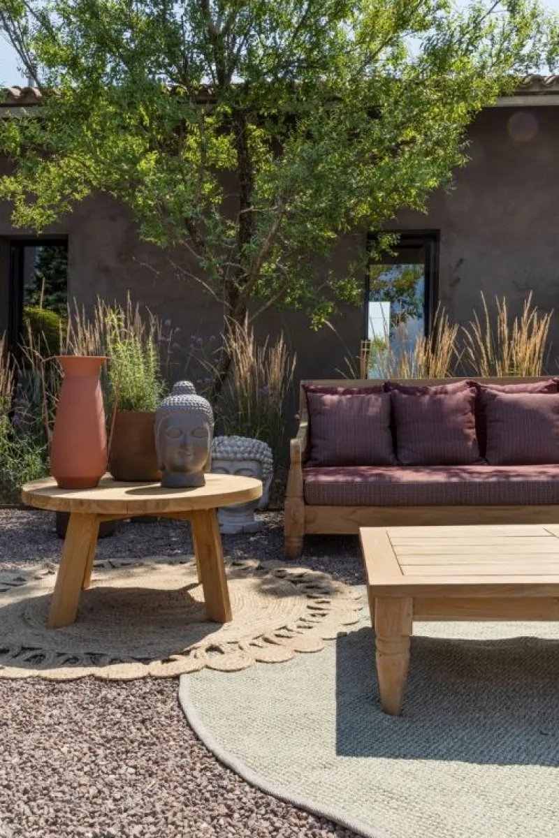 Clearance Bizzotto TAVOLINO IN TEAK RICICLATO D80 - BOLIVAR FSC