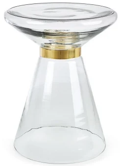 Sale Bizzotto TAVOLINO IN VETRO CLEAR D36 - AZMIN