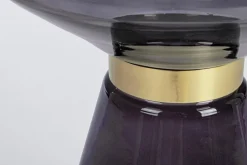 Best Bizzotto TAVOLINO IN VETRO GRIGIO FUM - AZMIN