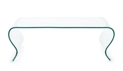 Discount Bizzotto TAVOLINO IN VETRO 120X60 - IRIDE