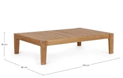 Discount Bizzotto TAVOLINO KOBO 120X80 - FSC