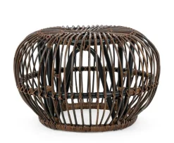 Sale Bizzotto TAVOLINO POUF IN FIBRE NATURALI - DORADAL