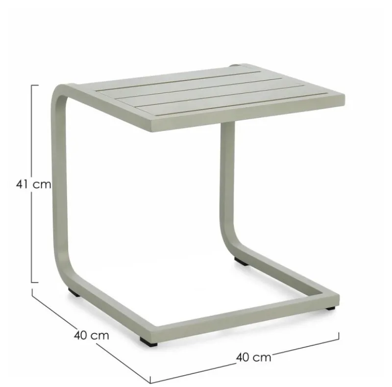 Clearance Bizzotto TAVOLINO TAYLOR 40X40 BREEZE