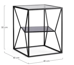 New Bizzotto TAVOLINO 40X40 - HYDRA