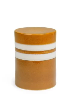 Best Bizzotto TAVOLINO ZALEM TO MARRONE-BIANCO H43