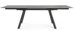 Outlet Bizzotto TAVOLO ALL. JARKKO 160-240X90 NERO