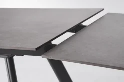 Outlet Bizzotto TAVOLO ALL. JARKKO 160-240X90 NERO