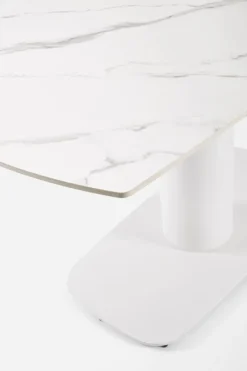 Discount Bizzotto TAVOLO ALL. JEREMIAS 140-200X80 BIANCO