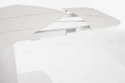 Discount Bizzotto TAVOLO ALL. JEREMIAS 140-200X80 BIANCO