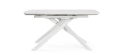 Online Bizzotto TAVOLO ALL. JOAKIM 160-240X90 BIANCO