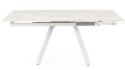 Clearance Bizzotto TAVOLO ALL. REETA 120/180X90 BIANCO/BIAN