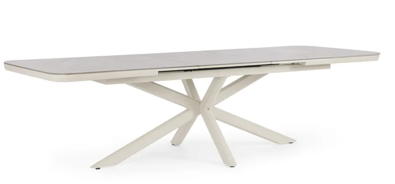 Discount Bizzotto TAVOLO ALL.PASCAL 200-260X100 PELICAN