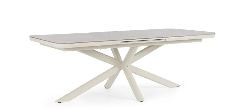 Discount Bizzotto TAVOLO ALL.PASCAL 200-260X100 PELICAN