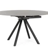 Sale Bizzotto TAVOLO ALL.RAUNI D87/135 NERO/GRIGIO