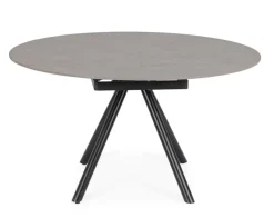 Sale Bizzotto TAVOLO ALL.RAUNI D87/135 NERO/GRIGIO