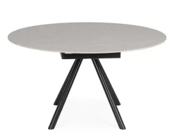 Bizzotto TAVOLO ALL.RAUNI D87/135 NERO/GRIG.CHIAR