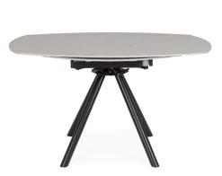 Bizzotto TAVOLO ALL.RAUNI D87/135 NERO/GRIG.CHIAR