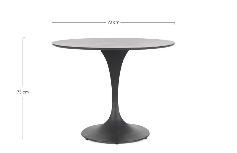 Hot Bizzotto TAVOLO ARNOLD D90 ANTR JX55