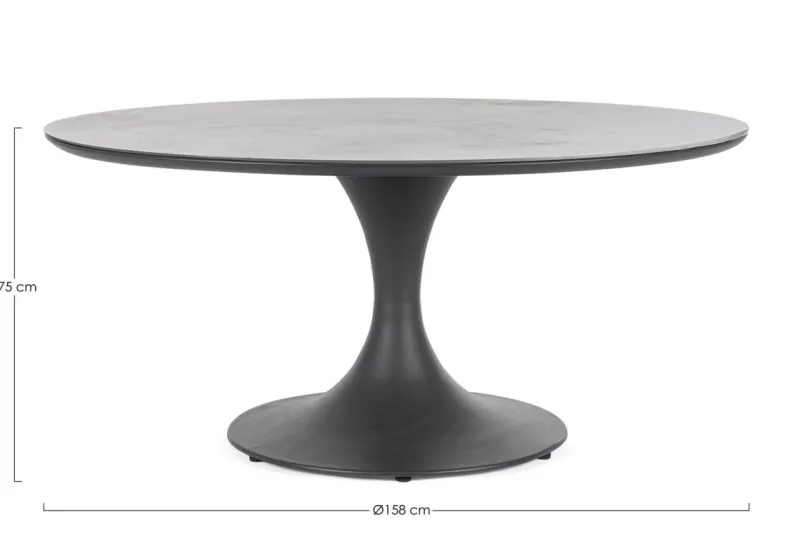 Hot Bizzotto TAVOLO ARNOLD D158 ANTR JX55