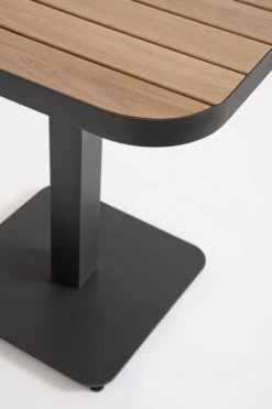 Bizzotto TAVOLO BELMAR 75X75 ANTRACITE YK13