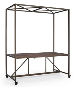 Bizzotto TAVOLO ESPOSITORE IN LEGNO CON TETTO