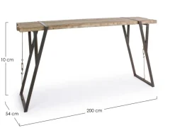 Discount Bizzotto TAVOLO FISSO IN LEGNO - BLOCKS