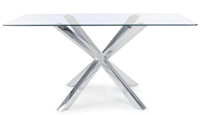 Bizzotto TAVOLO FISSO IN VETRO - MAY