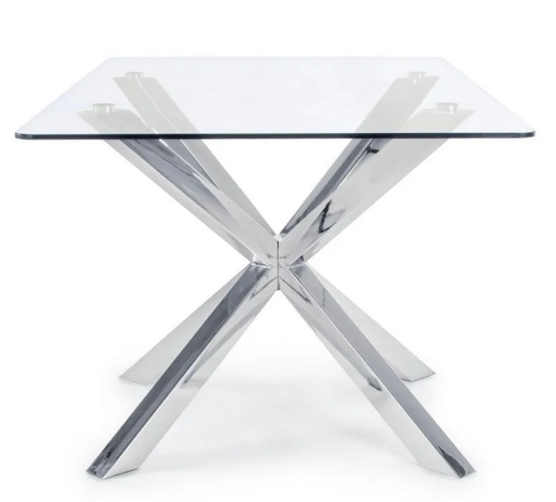 Bizzotto TAVOLO FISSO IN VETRO - MAY