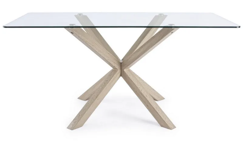 Sale Bizzotto TAVOLO FISSO IN VETRO - MAY