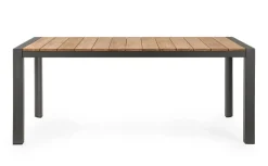 Online Bizzotto TAVOLO IN ALLUMINIO ANTRACITE GK52 - CAMERON